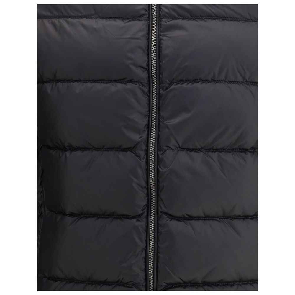 Parajumpers Black Polyamide Jacket Coat