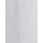 Brunello Cucinelli White Cotton Dress Shirt