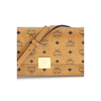 MCM Beige Fabric Wallet