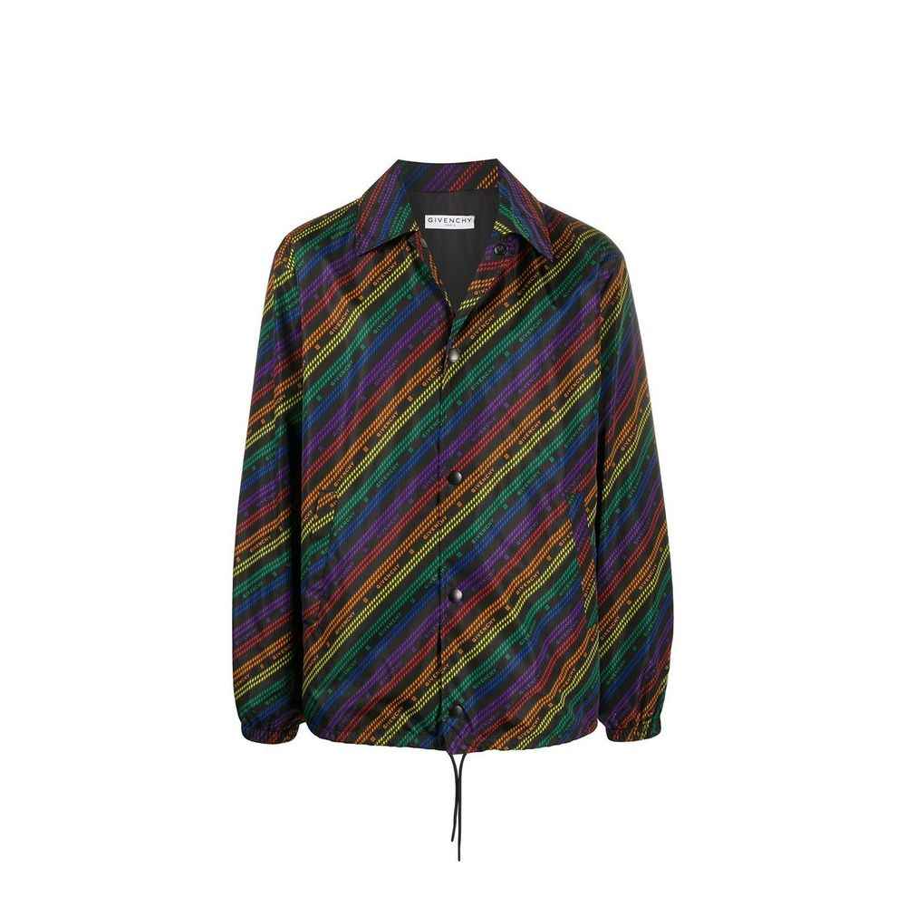 Givenchy Rainbow Chain Nylon Jacket