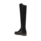 Stuart Weitzman Black Leather Over The Knee