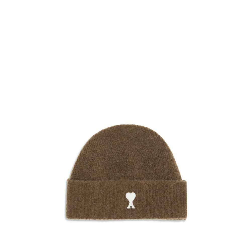 Ami Paris Ami De Coeur beanie Hat