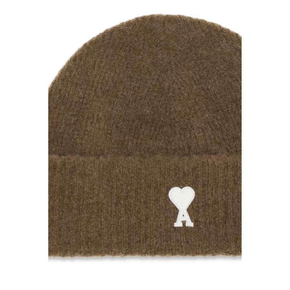 Ami Paris Ami De Coeur beanie Hat