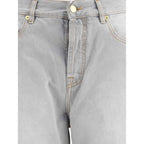 Darkpark Gray Cotton Relaxed Fit Jeans