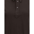 Margiela Semi-sheer polo Shirt