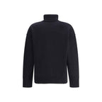 Ami Paris Black Fleece Wool Turtleneck