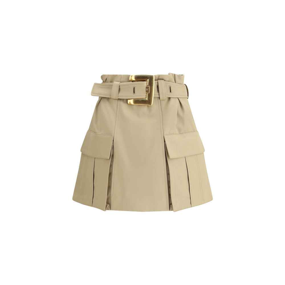 Balmain Cargo Miniskirt
