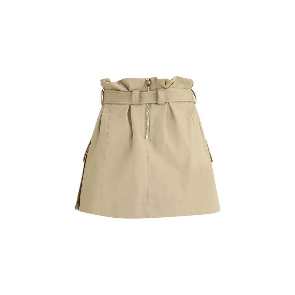 Balmain Cargo Miniskirt