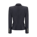 Balmain Black Wool Blazer