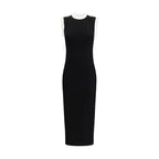 Balmain Black Viscose Casual Dress