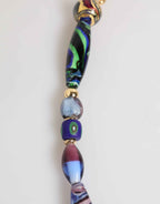 Dolce & Gabbana Multicolor Murano Glass Beads Gold Brass Chain Jewelry Necklace
