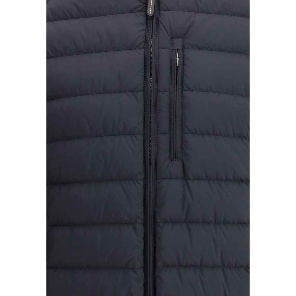 Parajumpers Black Polyamide Full-Length Jacket