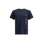 Parajumpers Blue Cotton T-Shirt