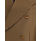 Vivienne Westwood Brown Fleece Wool Coat