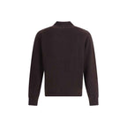 Burberry Cashmere long-sleeved polo Sweater