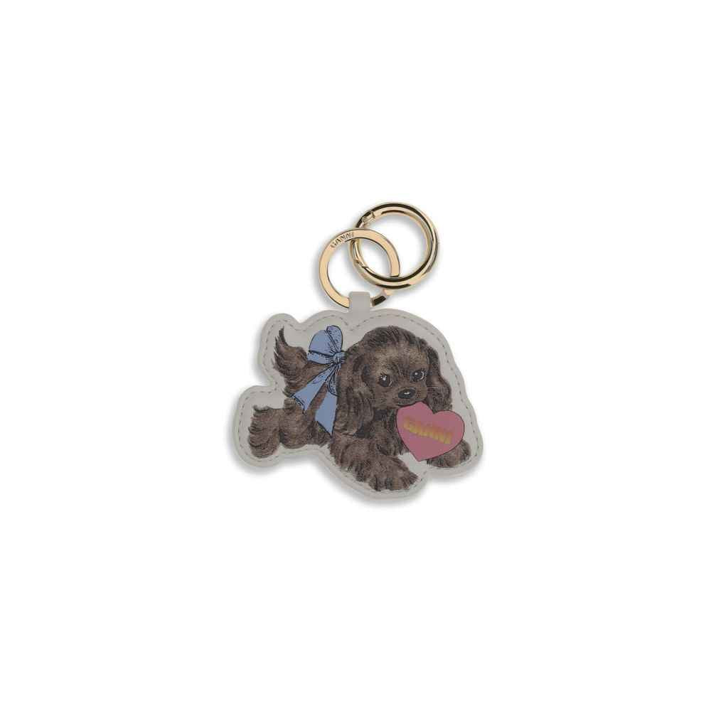Ganni Puppy Keyring