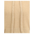 Laneus Beige Cashmere Hoodie