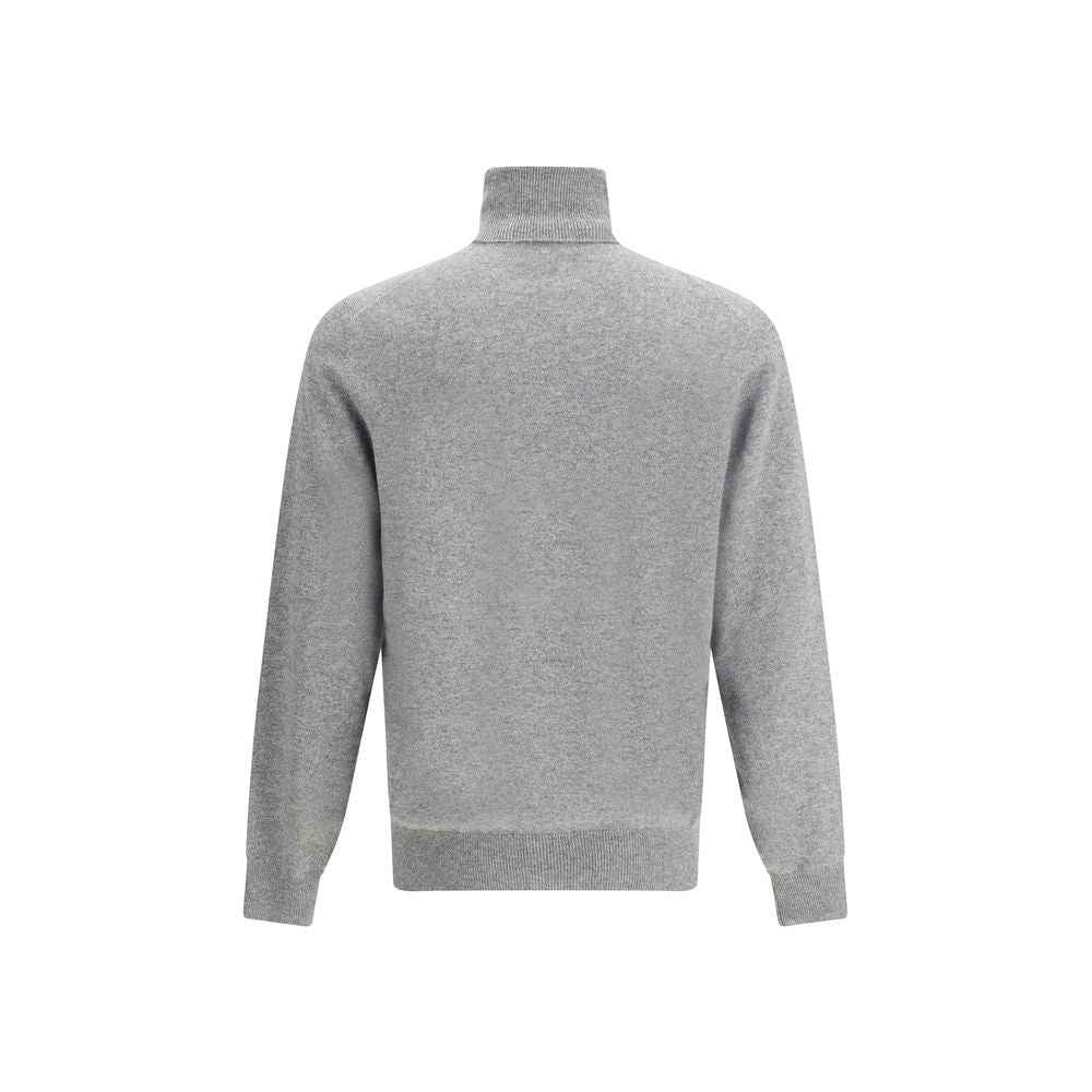 Brunello Cucinelli Gray Cashmere Cashmere Sweater