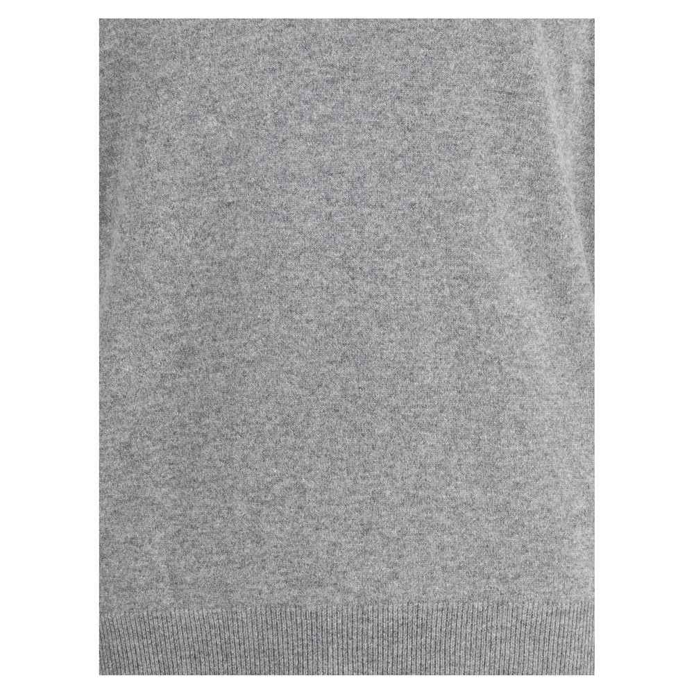 Brunello Cucinelli Gray Cashmere Cashmere Sweater