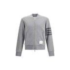 Thom Browne Gray Cotton Sweatshirt