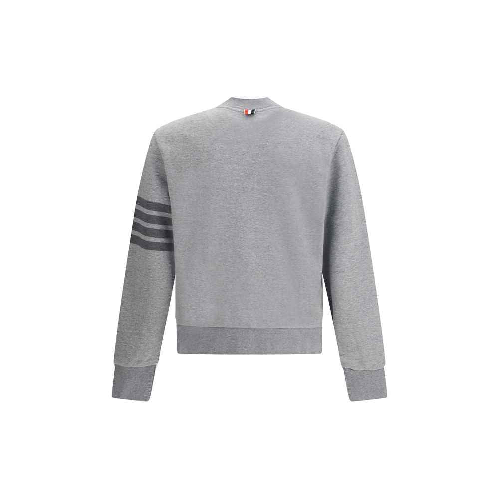 Thom Browne Gray Cotton Sweatshirt