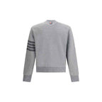 Thom Browne Gray Cotton Sweatshirt