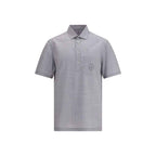 Brunello Cucinelli Virgin wool poplin polo Shirt