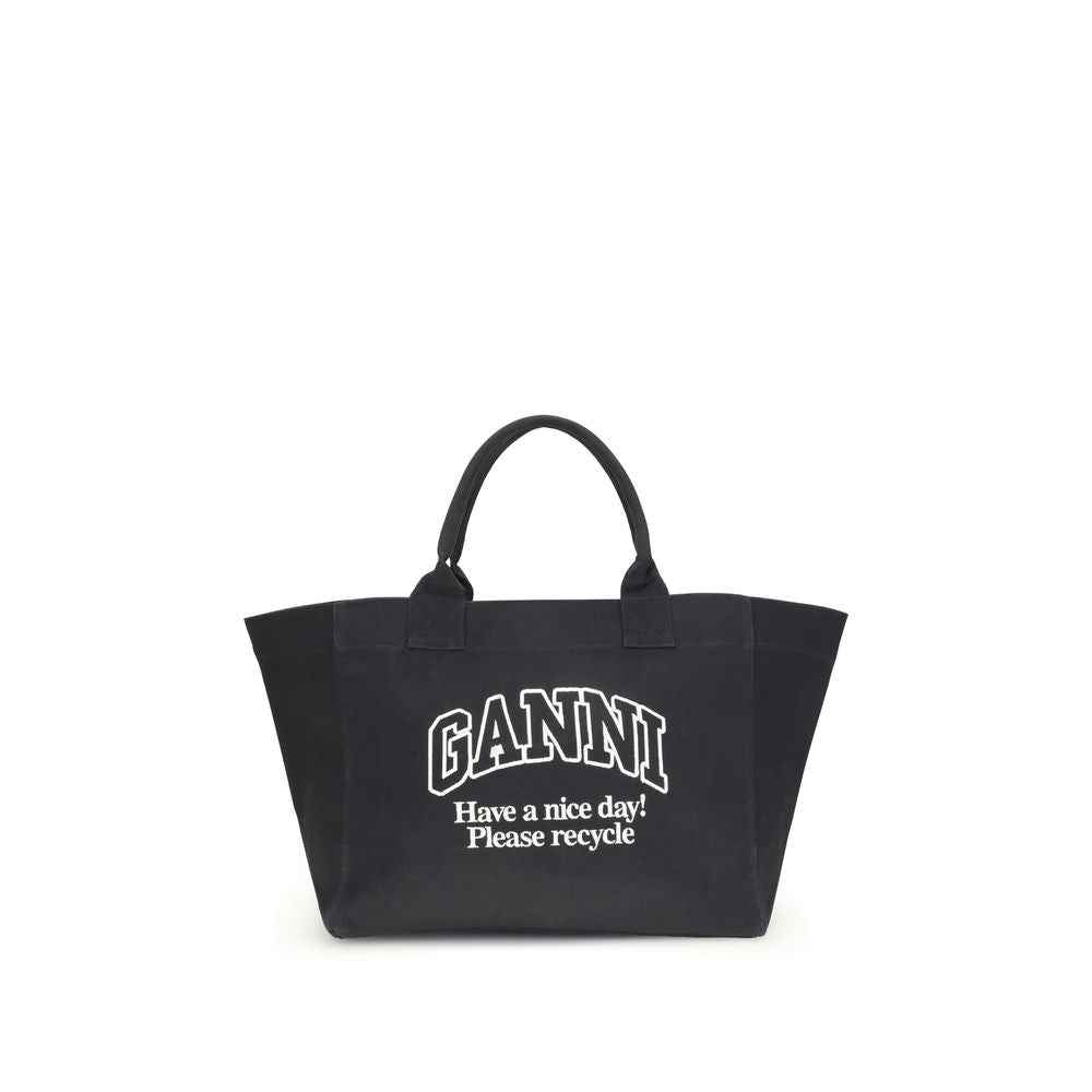 Ganni XXL Canvas Tote Bag