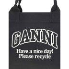 Ganni XXL Canvas Tote Bag