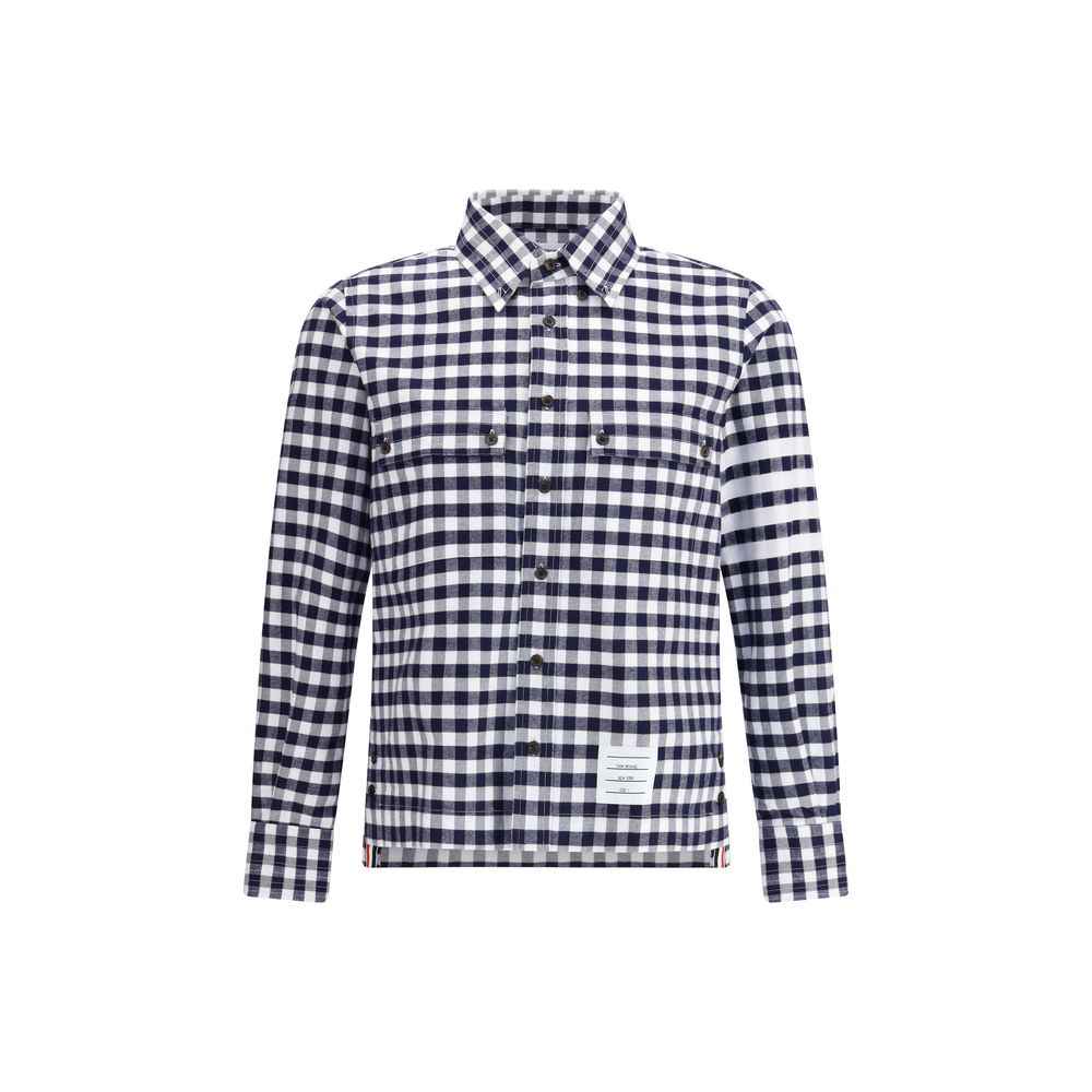 Thom Browne Vichy cotton flannel Shirt