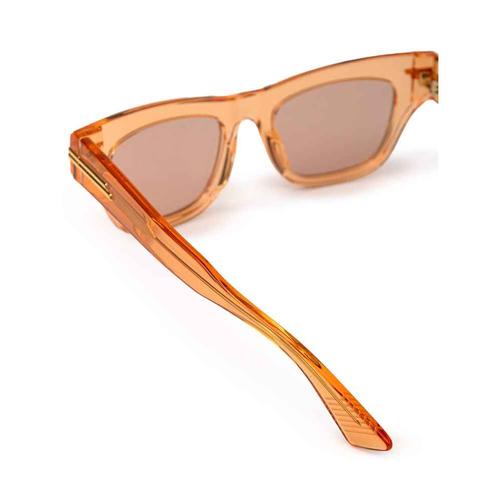 Bottega Veneta Orange Acetate Sunglass