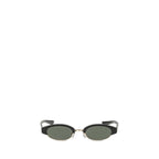 Alexander McQueen Black Acetate Sunglasses