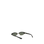 Alexander McQueen Black Acetate Sunglasses