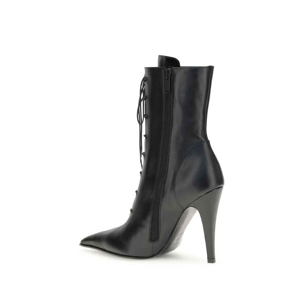 Alexander McQueen Leather Ankle Boots