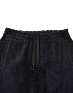 Dolce & Gabbana Black Cotton Logo Men Jogger Sweatpants Pants