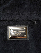 Dolce & Gabbana Black Cotton Logo Men Jogger Sweatpants Pants
