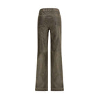 Etro Brown Leather Pants