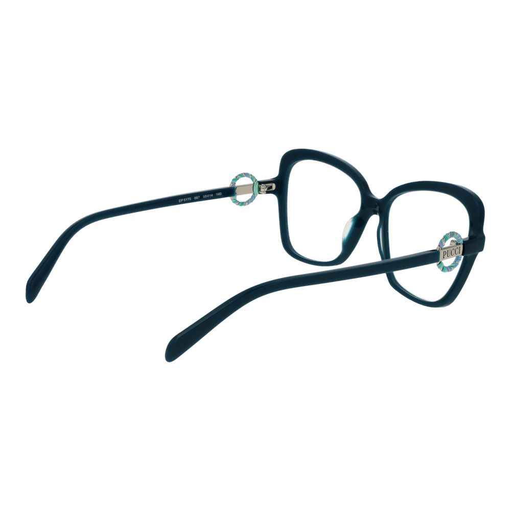 Emilio Pucci Turquoise Women Optical Frames