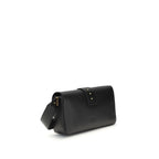PINKO Black Calf Leather Bos Taurus Wallet