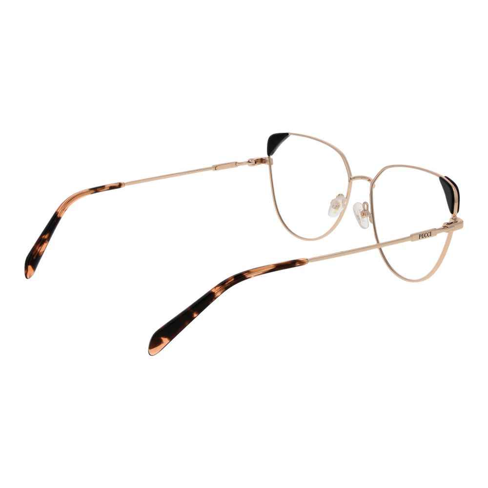 Emilio Pucci Gold Women Optical Frames
