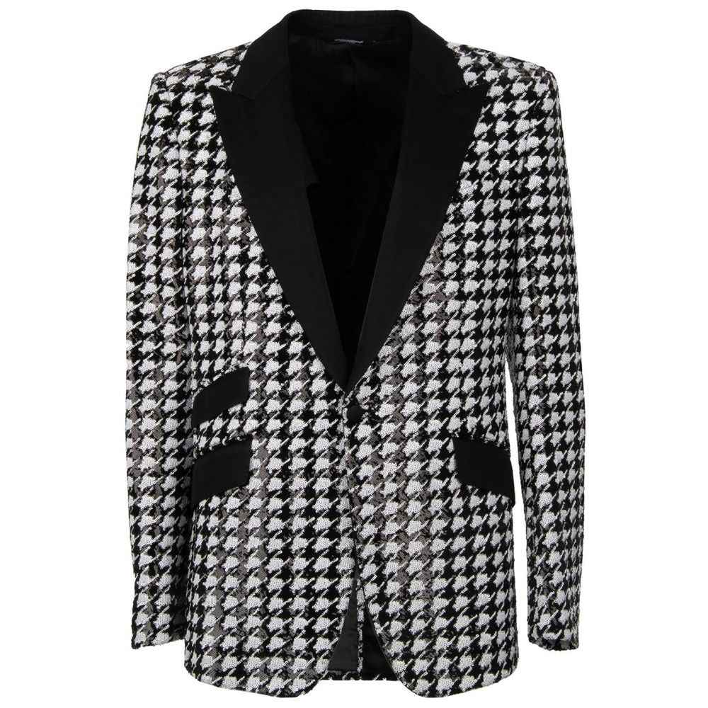 Dolce & Gabbana Black Polyester Blazer