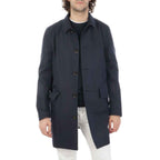 Aquascutum Blue Cotton Jacket
