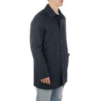 Aquascutum Blue Cotton Jacket