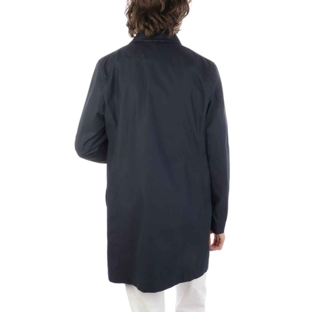 Aquascutum Blue Cotton Jacket