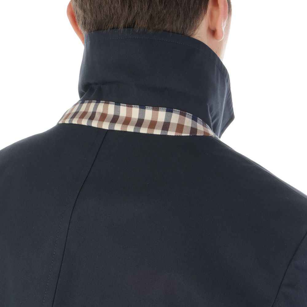 Aquascutum Blue Cotton Jacket