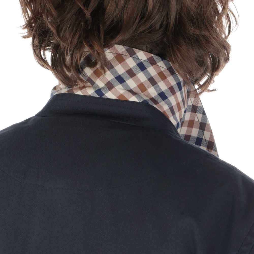 Aquascutum Blue Cotton Jacket