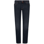 Jacob Cohen Blue Cotton Jeans & Pant