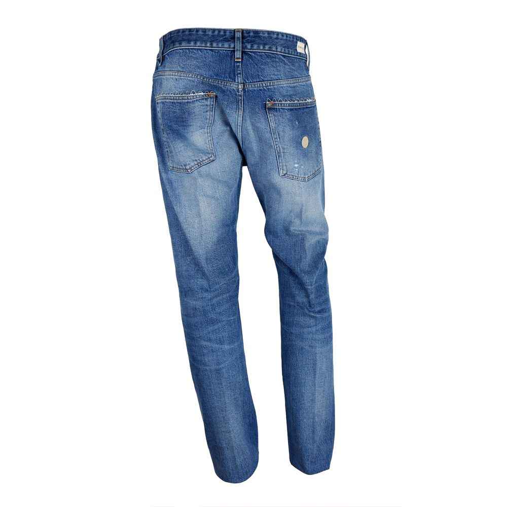 Don The Fuller Blue Cotton Jeans & Pant