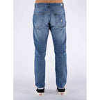 Don The Fuller Blue Cotton Jeans & Pant