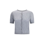 Lisa Yang Gray Cashmere Cardigan